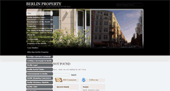 Desktop Screenshot of berlinproperty.co.uk
