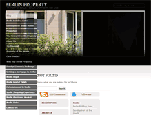 Tablet Screenshot of berlinproperty.co.uk